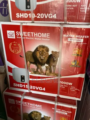 15 Liters Sweet Home Water Heater Tiger Red