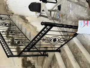 Strong and Durable Handrail Rot Iron