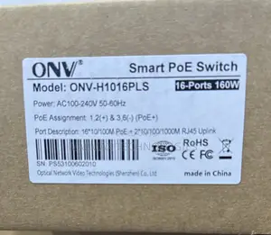 16 Port Onv Smart Poe Switch