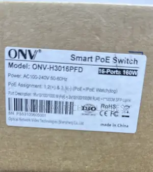 Onv 16 Port Gigabit Switch