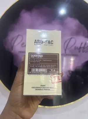 Silver Ego Formerly Known as Plat Ego Perfume | Aro-Fac