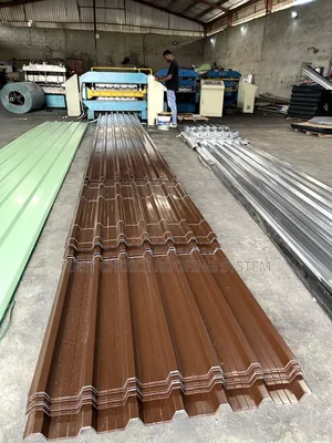 Steptile And Long Sparn Design Aluminium Roofing Oven Baked