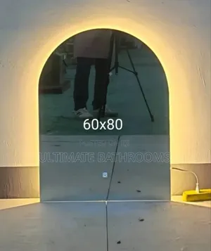 Up Curve 3lights Led Bathroom Mirror