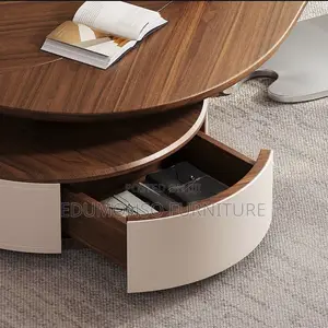 Coffee Table Vintage Walnut Coffee Table for Living Room