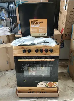 Nexus 4burner Gas Cooker 60by60 With Gas Oven