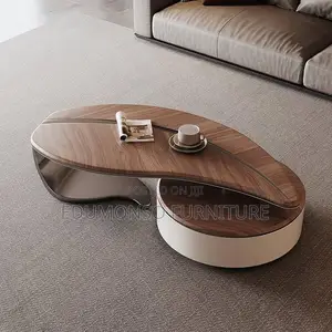Unique Shape Design,Retro-Style Tea Table,Perfect 4 the Rich