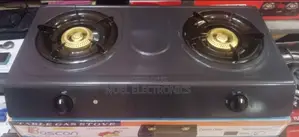 Boscon Two Burner Teflon Gas Cooker