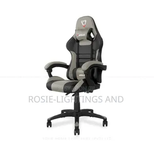 Furgle Pro Series Gaming Chair - (Soft Leather Armrest)Gray
