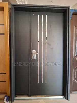 Isreali Aesthetic Galvanized 4ft/7ft Exterior Security Door