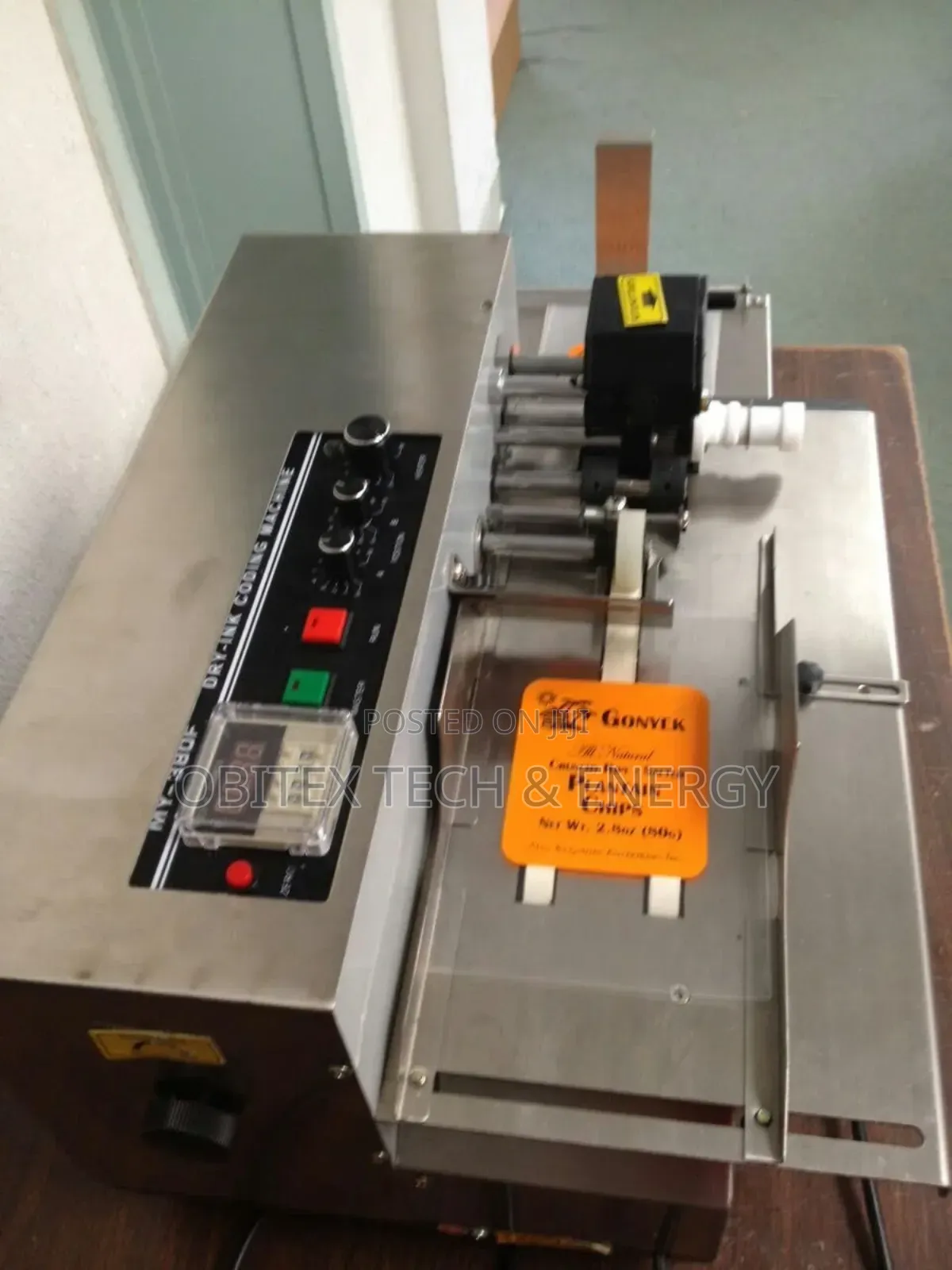Auto Solid-Ink Date Coding Machine– Batch/Lot/Expiry Printer