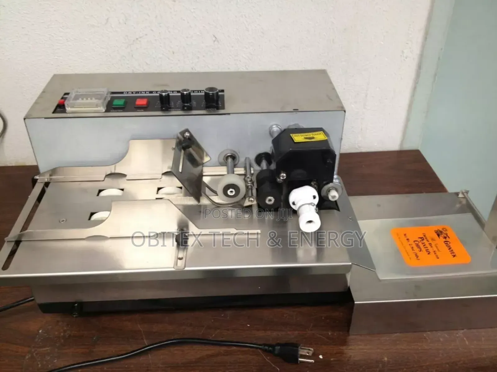 Auto Solid-Ink Date Coding Machine– Batch/Lot/Expiry Printer