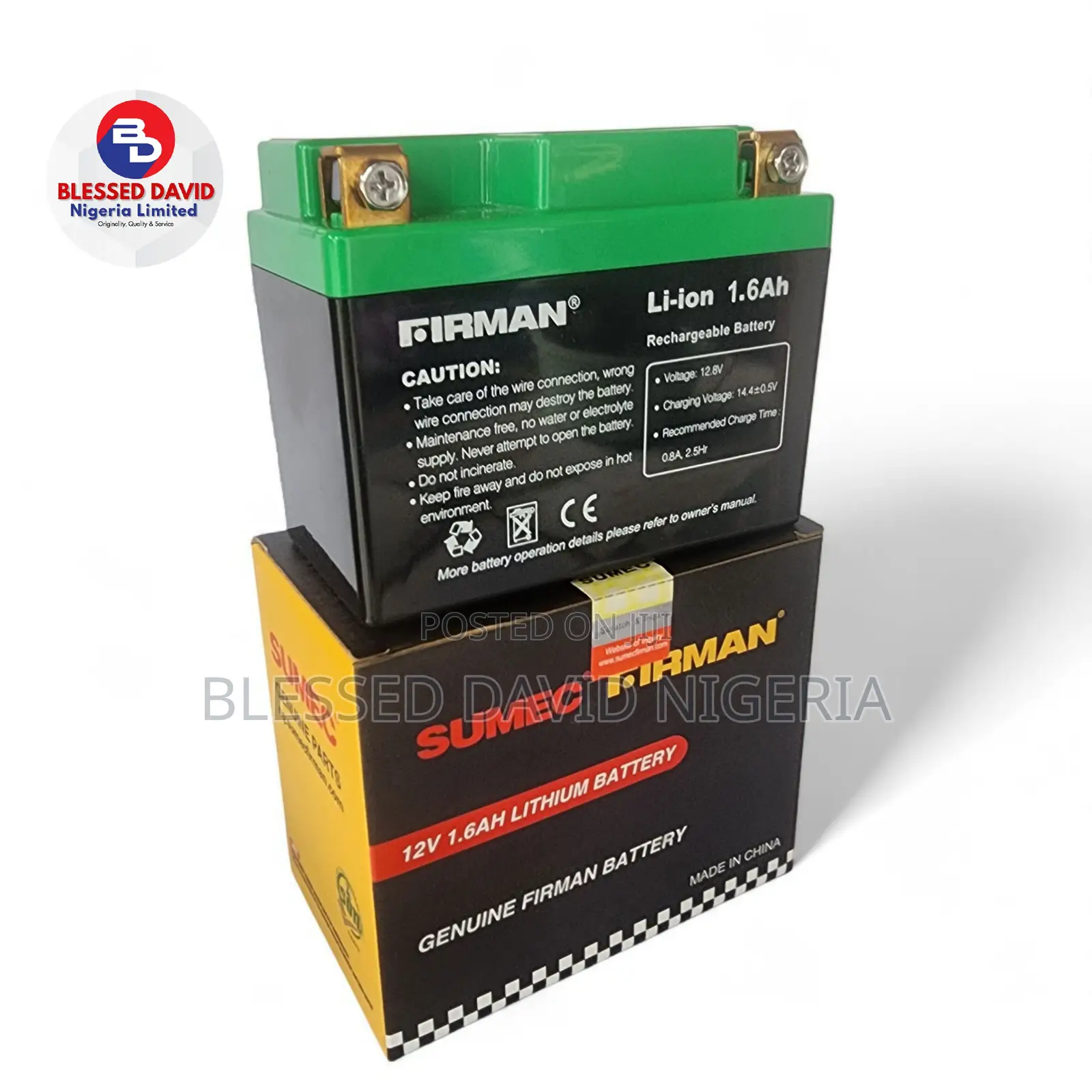 Firman Li-ion 12.8v 1.6ah Battery