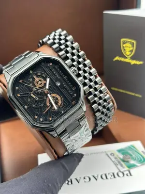 Poedagar High Quality Wristwatch And Bracelet