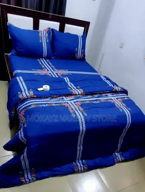Royal Blue Bedding Set(6by6)