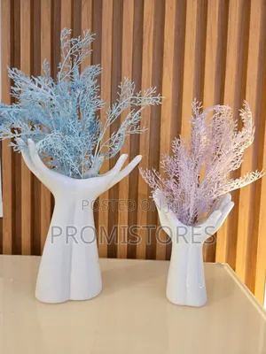 Ceramic Vase Hand Arm Palm Ornaments