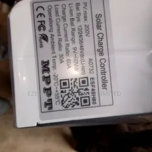 60ahms Mppt Solar Charge Controller