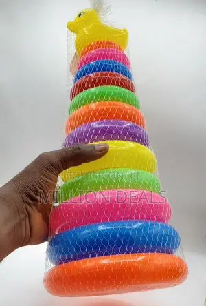 12 Layers Staking Rings Toddler Kids Toy 6mnth-8yrs