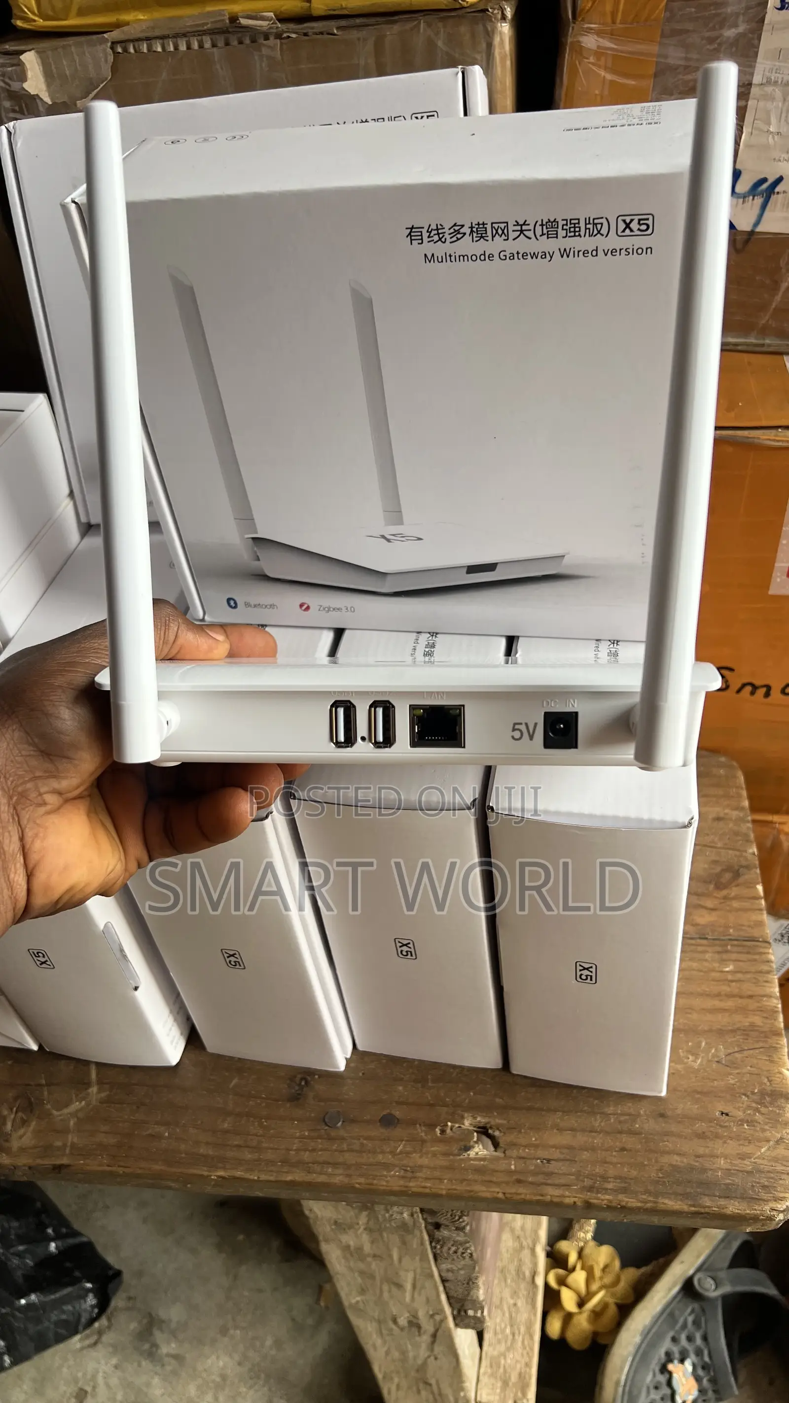 Smart X5 Multimode Gateway/Hub (Zigbee, Wifi, Bluetooth)