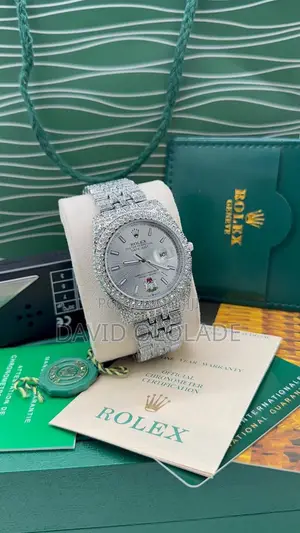 Rolex Watch Full Stone