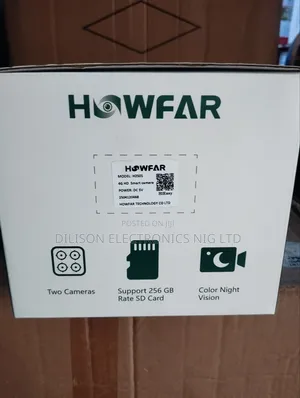 Dual Lence Color Night Vision Howfar Solar Camera