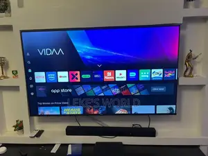Neatly Used 65” Hisense Uhd Smart Tv