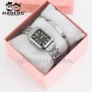 Tania Ladies Wristwatch With Chain Bracelet Comes in a Box