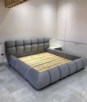 Double Padded Bed Frame
