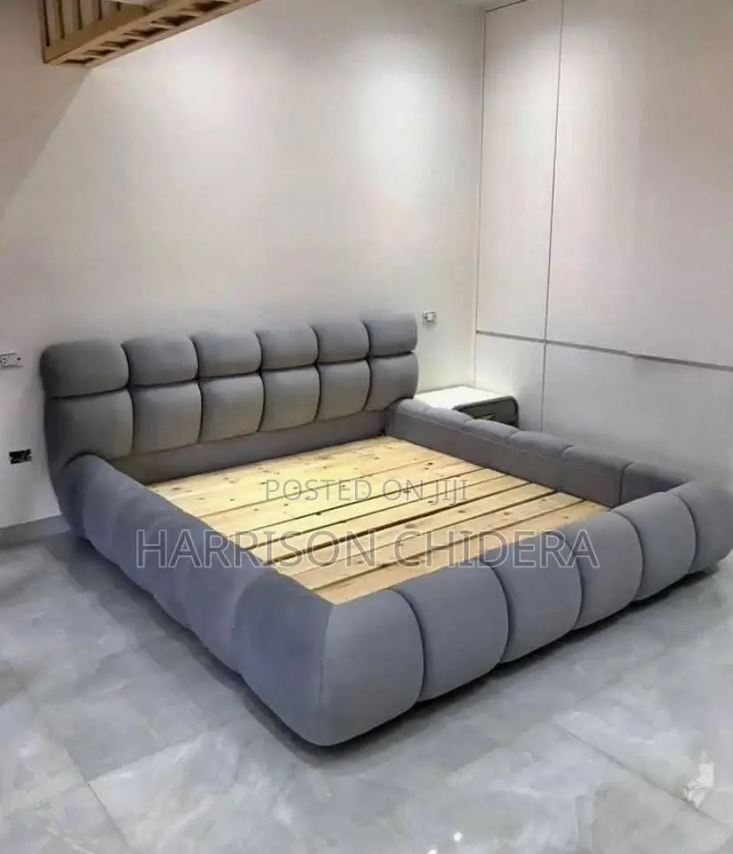 Double Padded Bed Frame