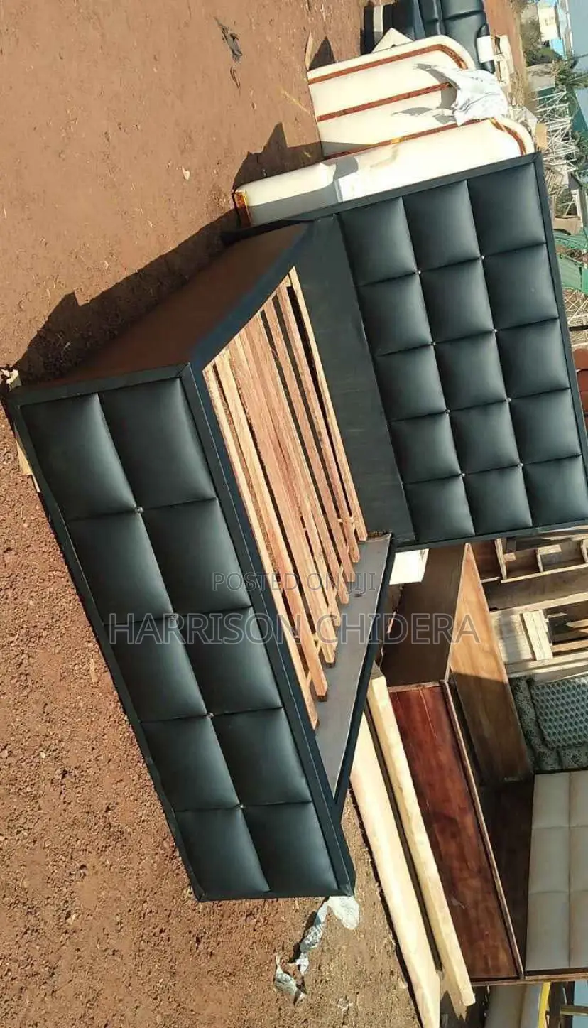 Double Padded Bed Frame