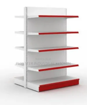 Single Super Market Shelf