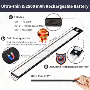 Rechargeable Pir Motion Sensor Led Light
