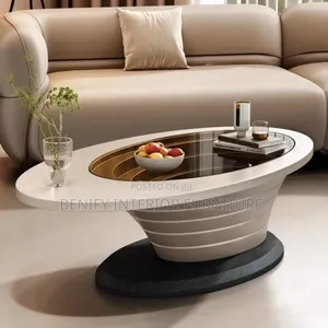 Modern Center Table With Glass
