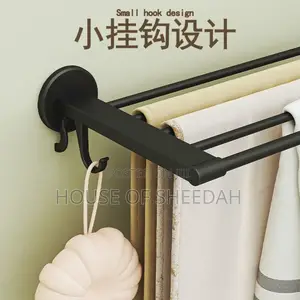 Wall Mounted Multifunctional Towel Rack