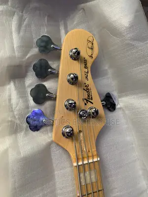 Good Squier by Fender Active Jazz Bass Guitar