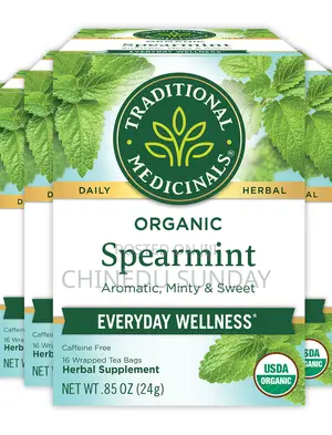 Organic Spearmint Tea (Usa) -16 Tea Bags