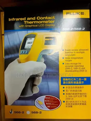 Fluke 566-2/568-2 Infrared and Contact Thermometer