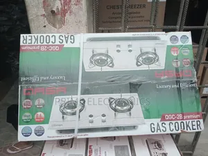 Qasa Table Gas Cooker 2 Burner Stainless