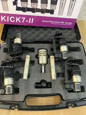Samson Kick7-Ii Seven-Piece Drum Mic System.