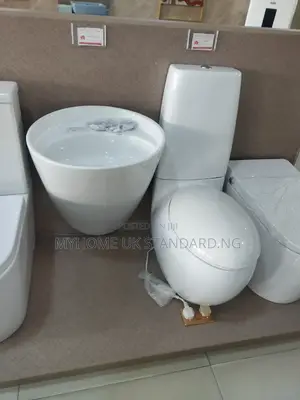 Luxury Toilet Seat and Wash Hand Basin