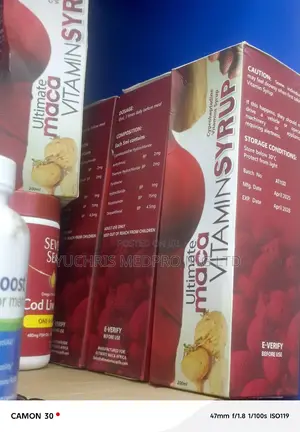 Ultimate Maca Vitamin Syrub