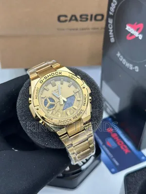 Original Gold Plated G-Shock Wristwatch