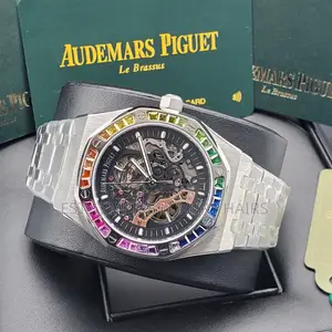 Audemars Piquet Skeleton Automatic Engine Rainbow Stone