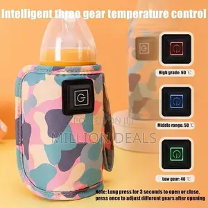 Portable Usb Baby Bottle Milk Warmer for on-the-Go Feeding