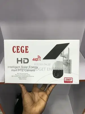 4g V380 Single Lens Solar Camera