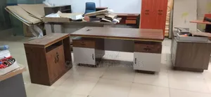 Executive Brown Office Table(Only Table)