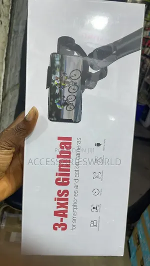 3-Axis Gimbal for Smartphones and Action Cameras