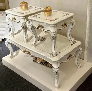 Royal Center Table With Two Sides Stools