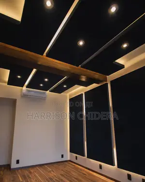 2ft by 7ft Acoustic Panel Dark Glow