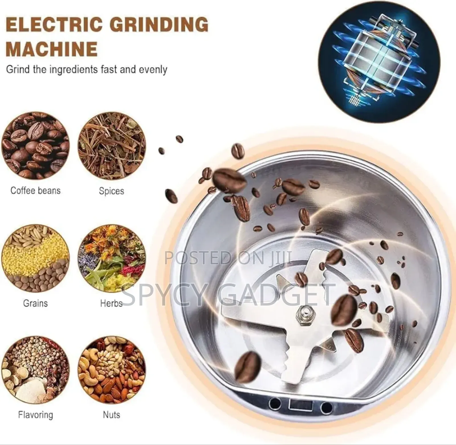 Electric Dry Grinder