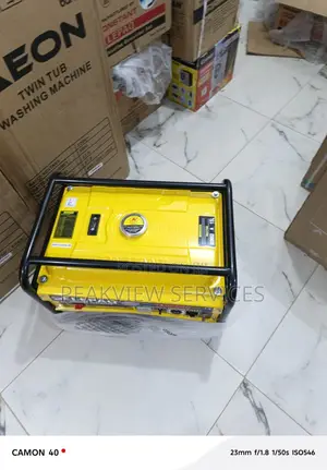 Elepaq Sv5800 – 3.5kva Portable Manual Generator for Home